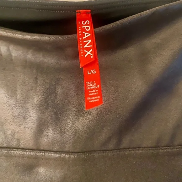 Spanx Black Faux Leather Leggings - Picture 2 of 2